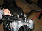 Installing new handlebars