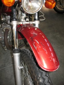 Front fender- start