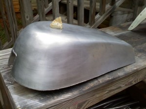 Custom made aluminum tank