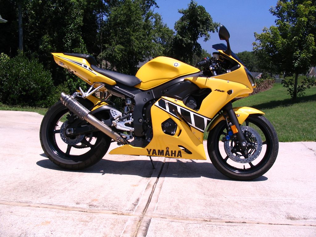 Labor Exactitud psicología 2008 Yamaha R6S custom Kenny Roberts yellow/black - National Superbike