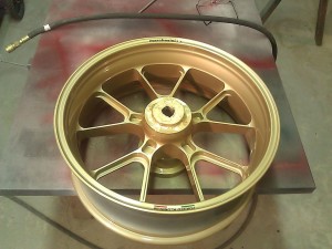 gold Marchesini wheels