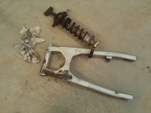 swingarm apart