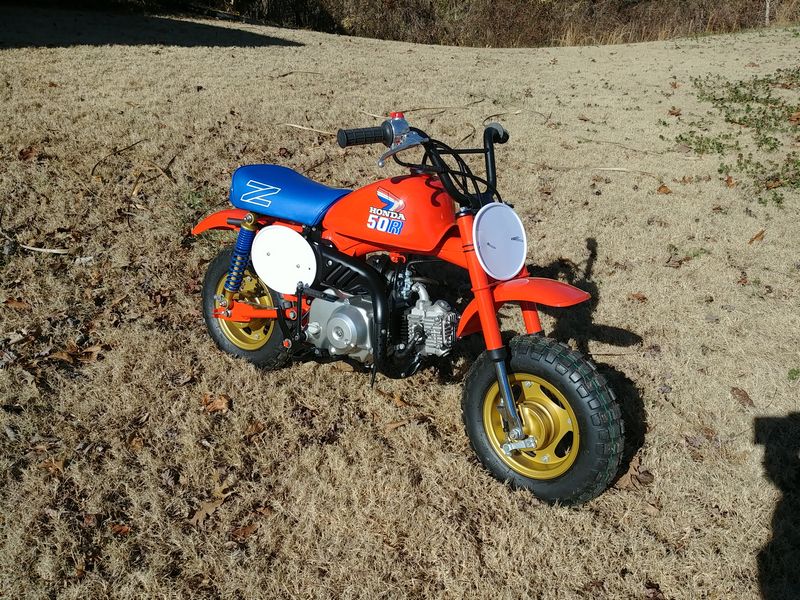 1986 Honda Z50R update National Superbike